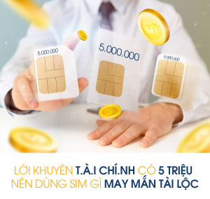 Sim số đẹp trong tầm giá 5 triệu nên chọn loại nào? 