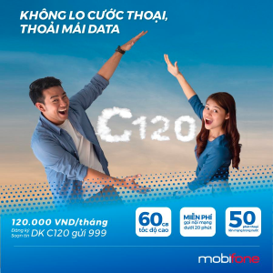 Hướng dẫn đăng ký gói C120 cho sim số đẹp Mobifone
