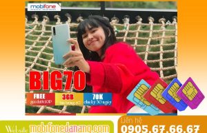 Cách đăng ký gói BIG70 Mobifone nhận 3GB và free gọi chỉ 70k