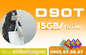 Hướng dẫn đăng ký gói DT90 Vinaphone nhận 15GB chỉ 90K