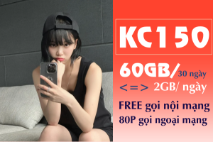 Cách đăng ký gói KC150 Mobifone có 2GB/ ngày và free thoại