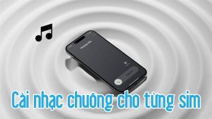 Hướng dẫn cách cài nhạc chuông cho từng sim trên điện thoại Iphone đơn giản 