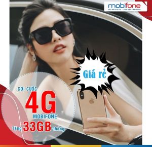 Hướng dẫn đăng ký 4G Mobifone một tháng nhận 33GB
